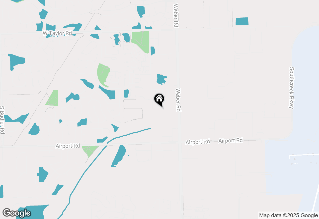 Map of 274 S Oak Creek Lane, Romeoville, IL 60446