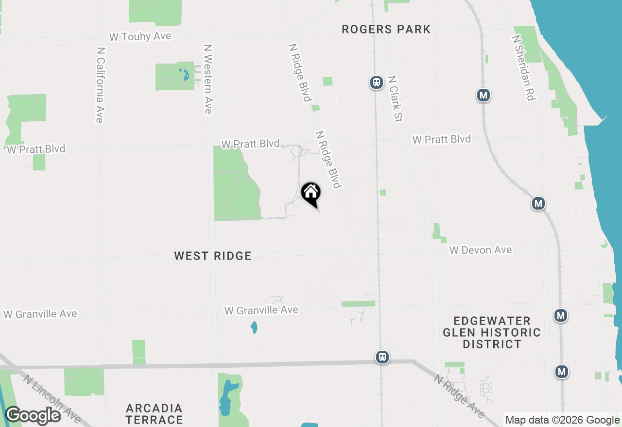 Map of 6527 N Seeley Avenue #BW, Chicago, IL 60645