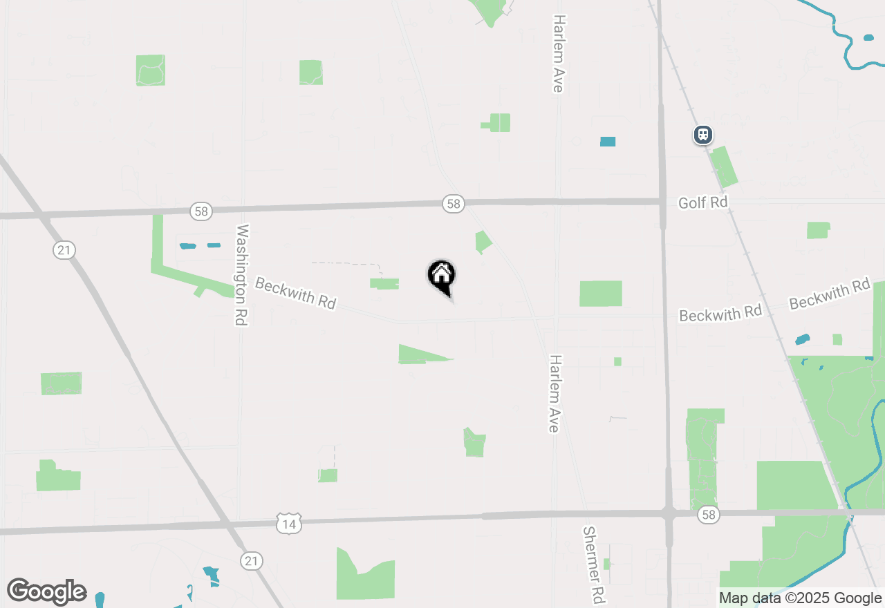 Map of 9323 Olcott Avenue, Morton Grove, IL 60053