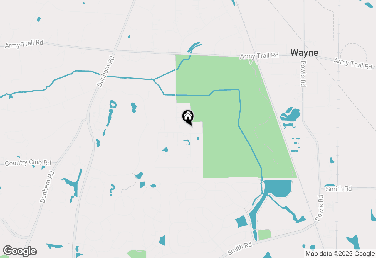 Map of 32W678 Honey Hill Circle, Wayne, IL 60184