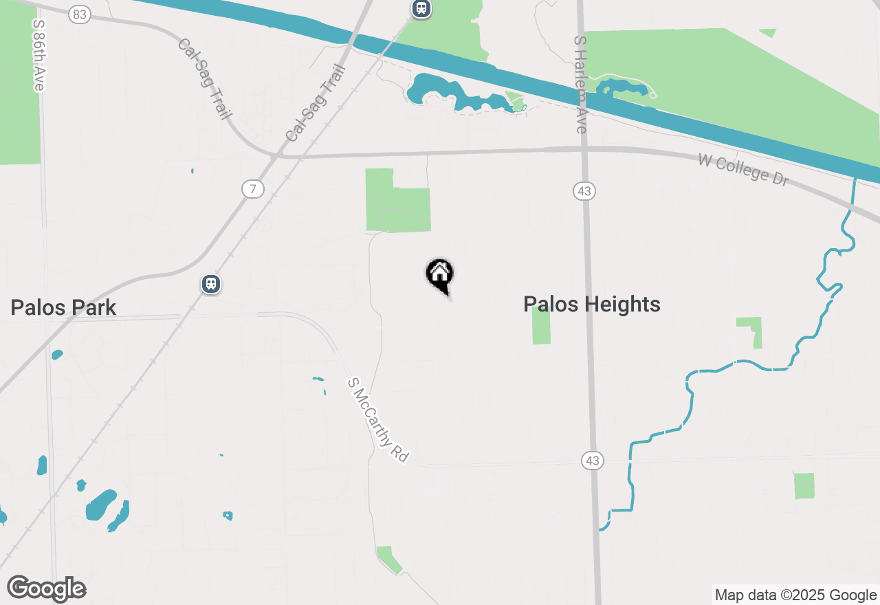 Map of 12243 S 76th Avenue, Palos Heights, IL 60463
