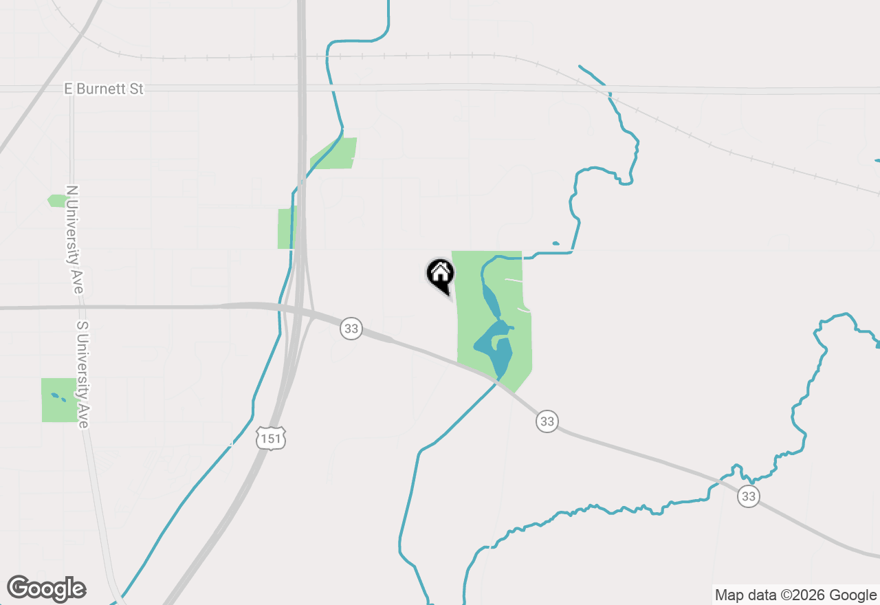 Map of N7243 N Crystal Lake Rd, Beaver Dam, WI 53916