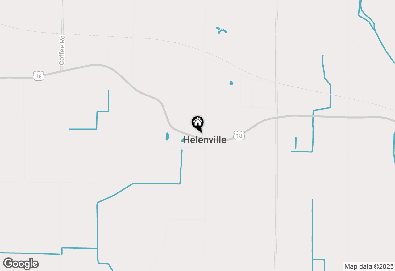 Map of W3320 Highway 18, Helenville, WI 53137