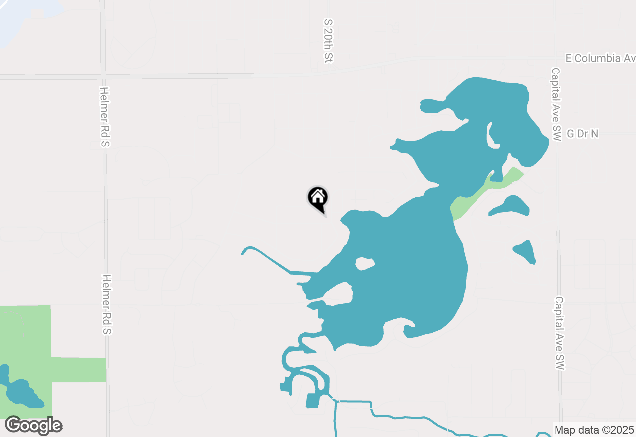 Map of 16 Charles E Place, Battle Creek, MI 49015