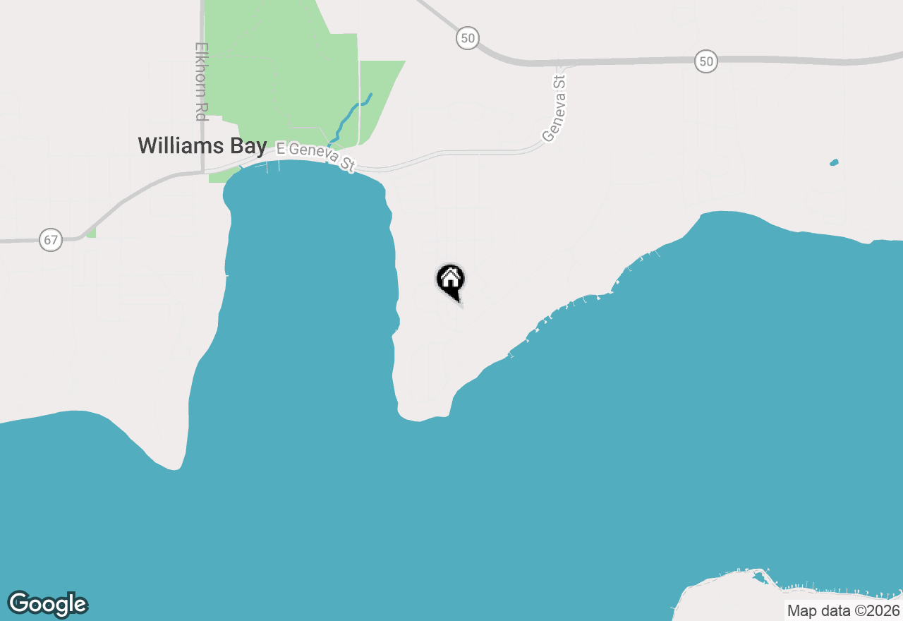 Map of 98 Lincoln Parkway, Williams Bay, WI 53191