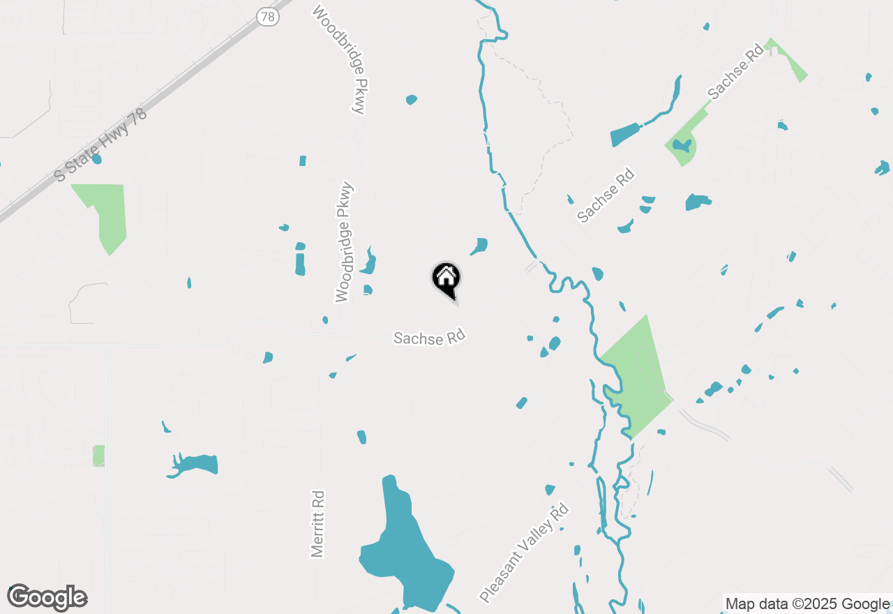 Map of 6307 Fieldcrest Lane, Sachse, TX 75048