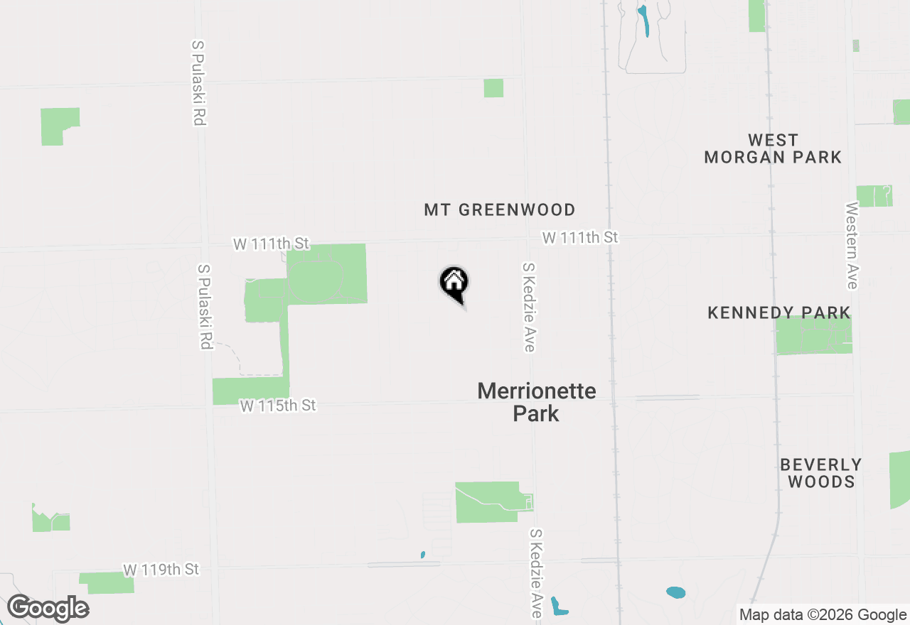 Map of 11249 S Homan Avenue, Chicago, IL 60655