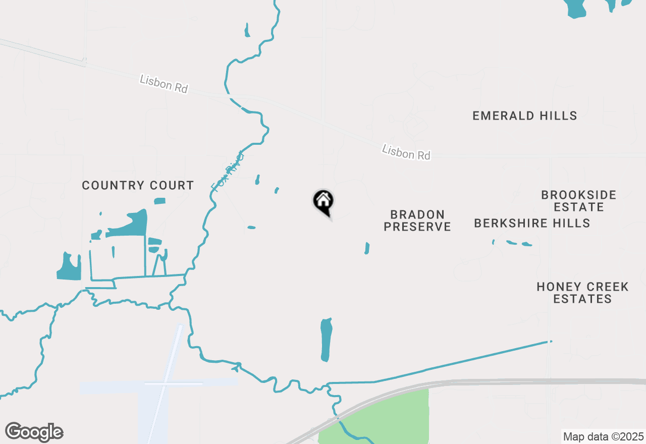Map of 20365 Newport Ln, Brookfield, WI 53045