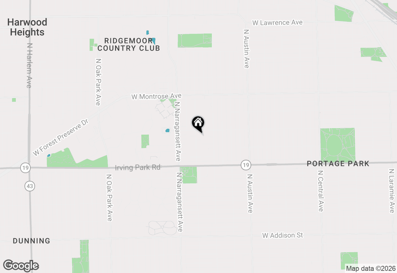 Map of 4141 N Mobile Avenue, Chicago, IL 60634