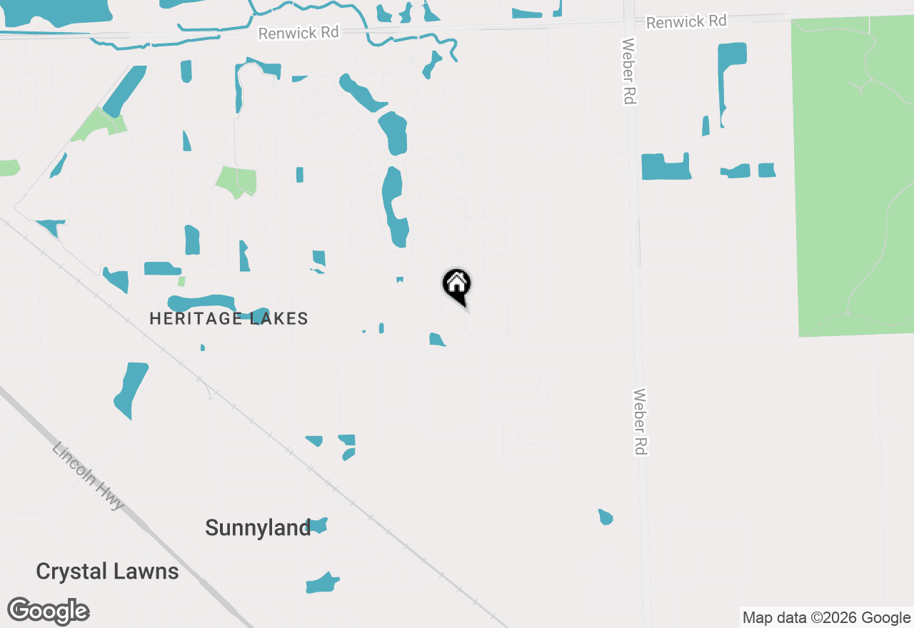 Map of 16606 Buckner Pond Way, Crest Hill, IL 60403