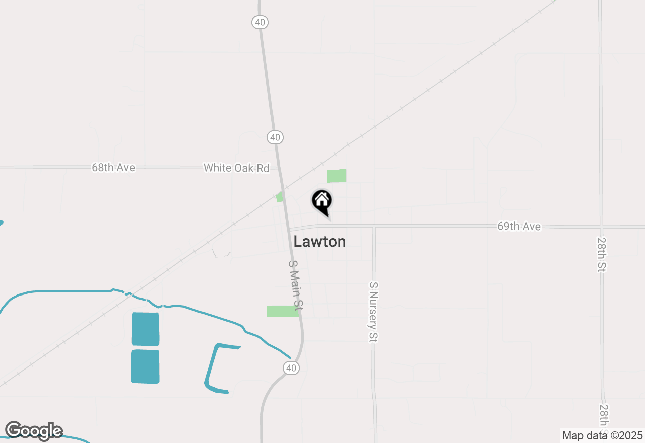 Map of 305 E 3rd Street, Lawton, MI 49065