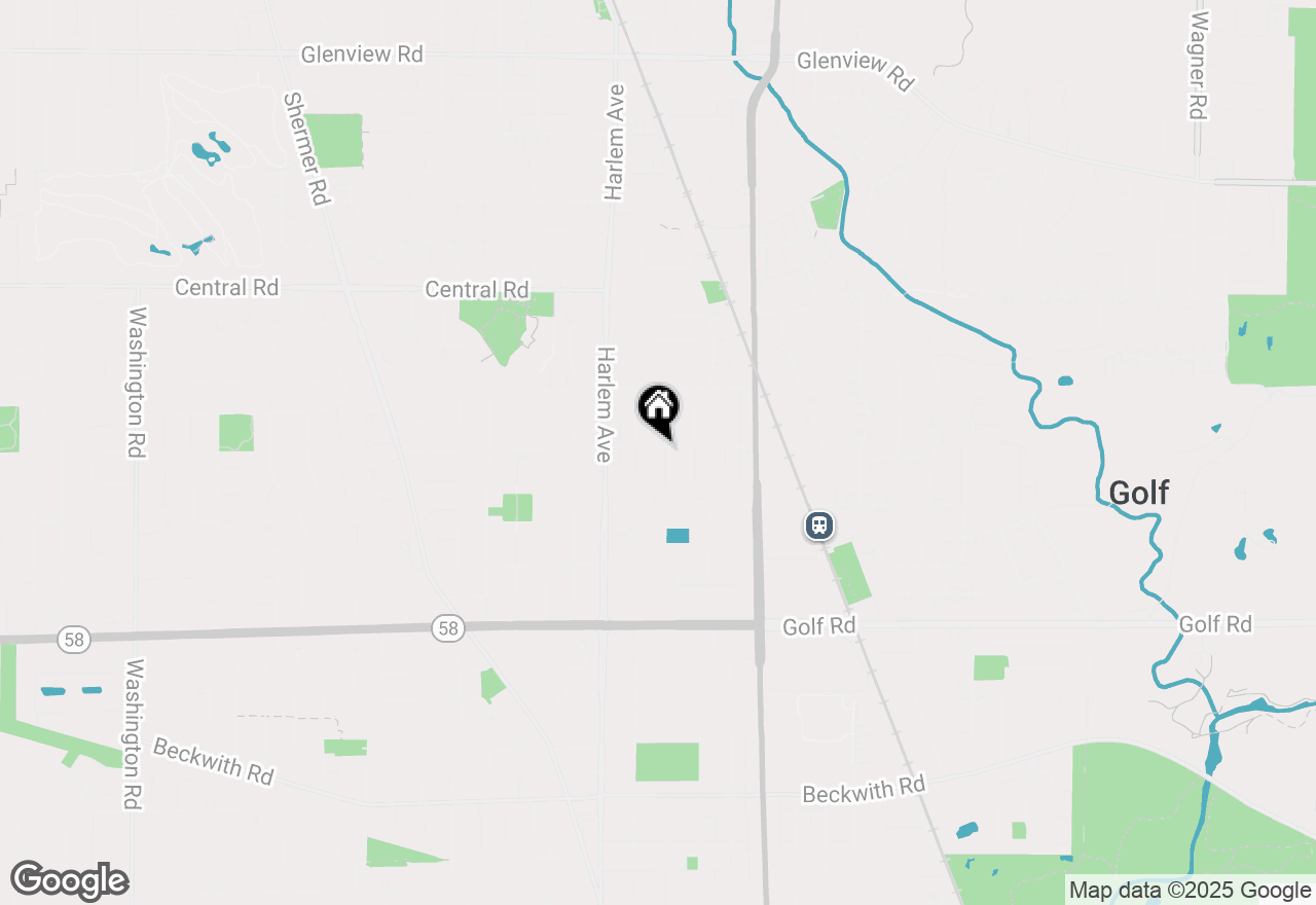 Map of 244 Neva Avenue, Glenview, IL 60025