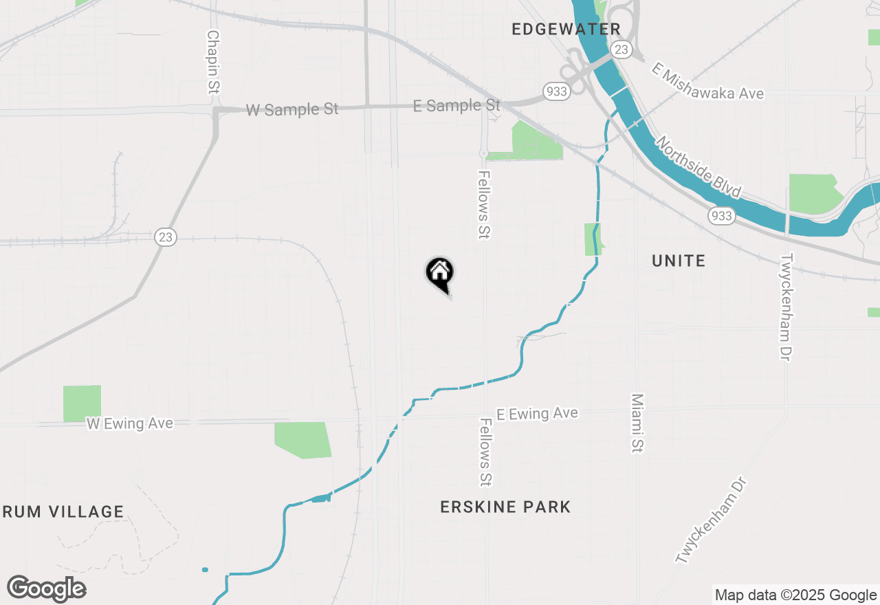 Map of 211 E Dayton Street, South Bend, IN 46613