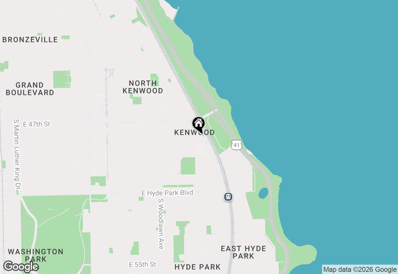 Map of 1410 E 48th Street, Chicago, IL 60615