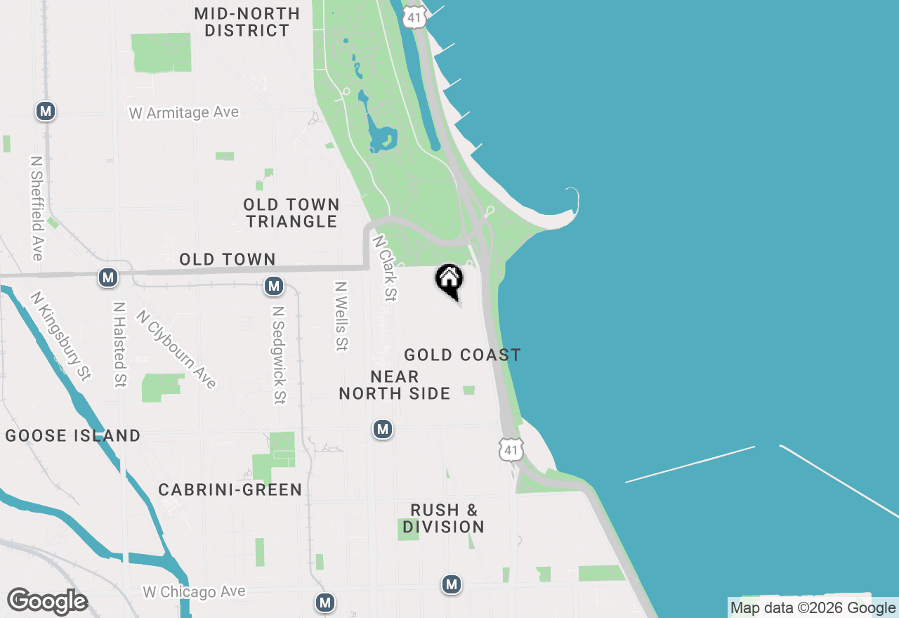 Map of 1450 N Astor Street #7B, Chicago, IL 60610