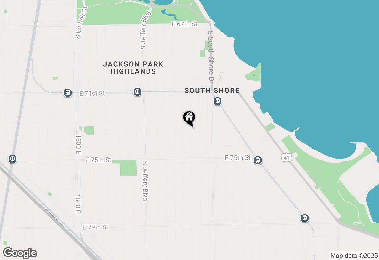 Map of 7317-19 S Luella Avenue, Chicago, IL 60649