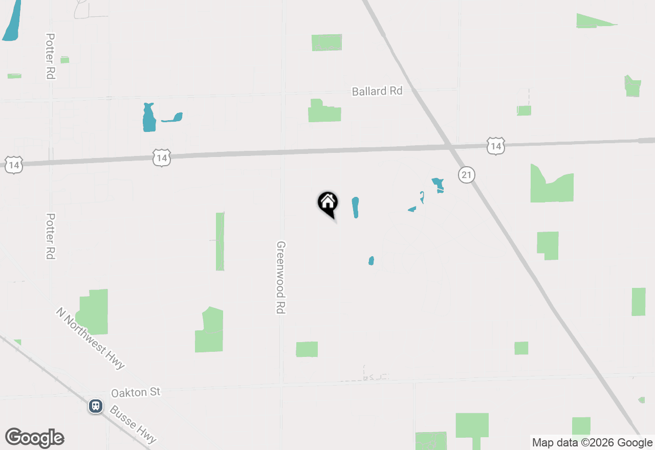 Map of 8426 W Betty Terrace, Niles, IL 60714