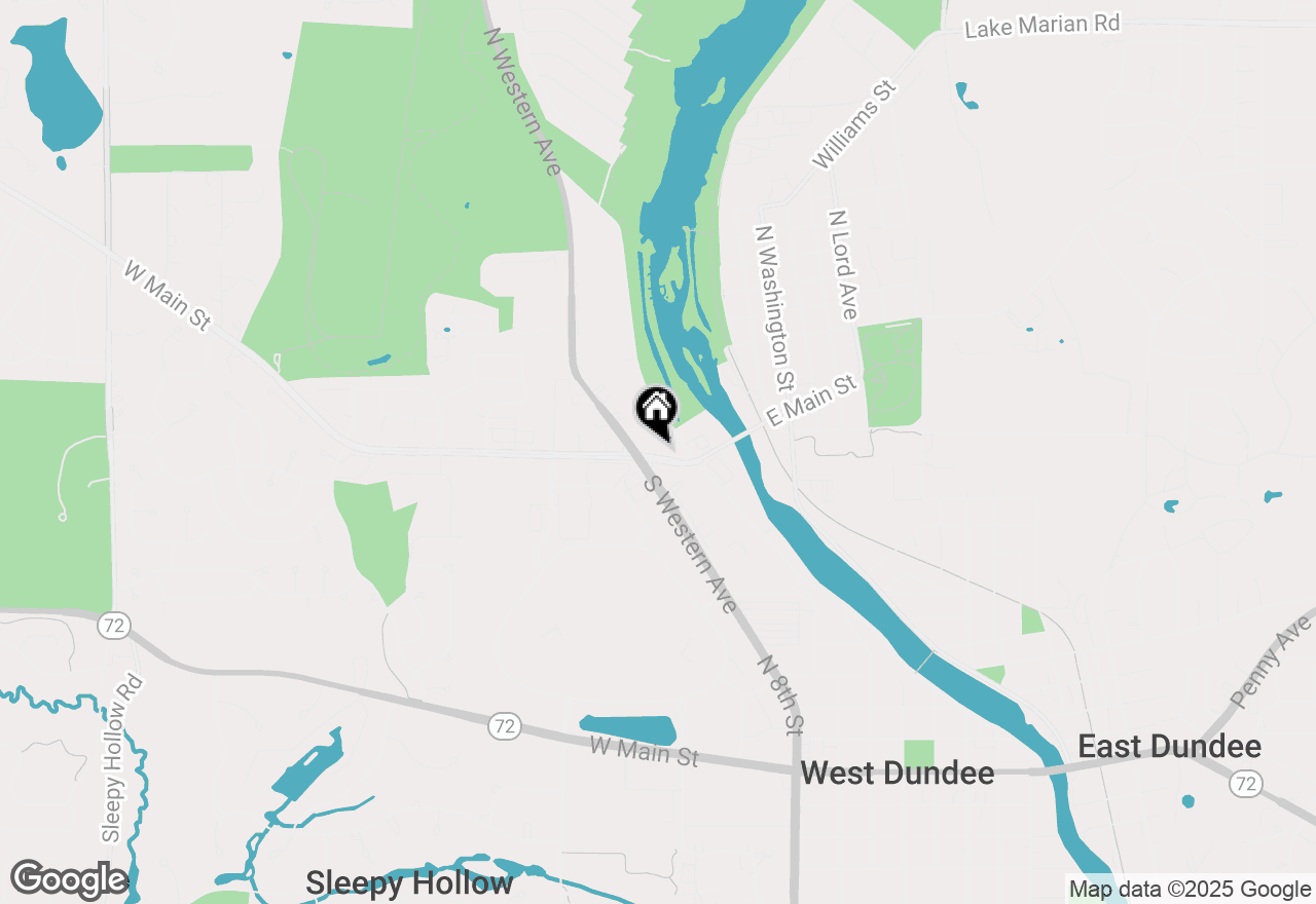 Map of 132 W Main Street, Carpentersville, IL 60110