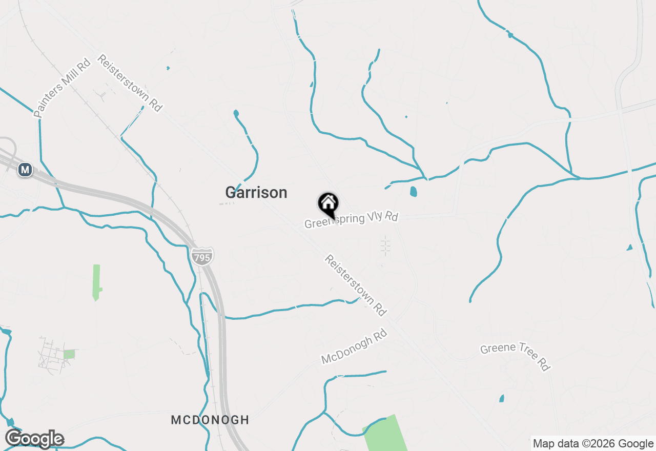 Map of 23 Greenspring Valley Road, Owings Mills, MD 21117