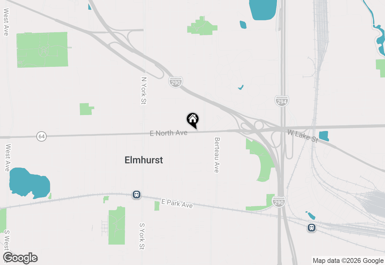 Map of 246 E North Avenue, Elmhurst, IL 60126