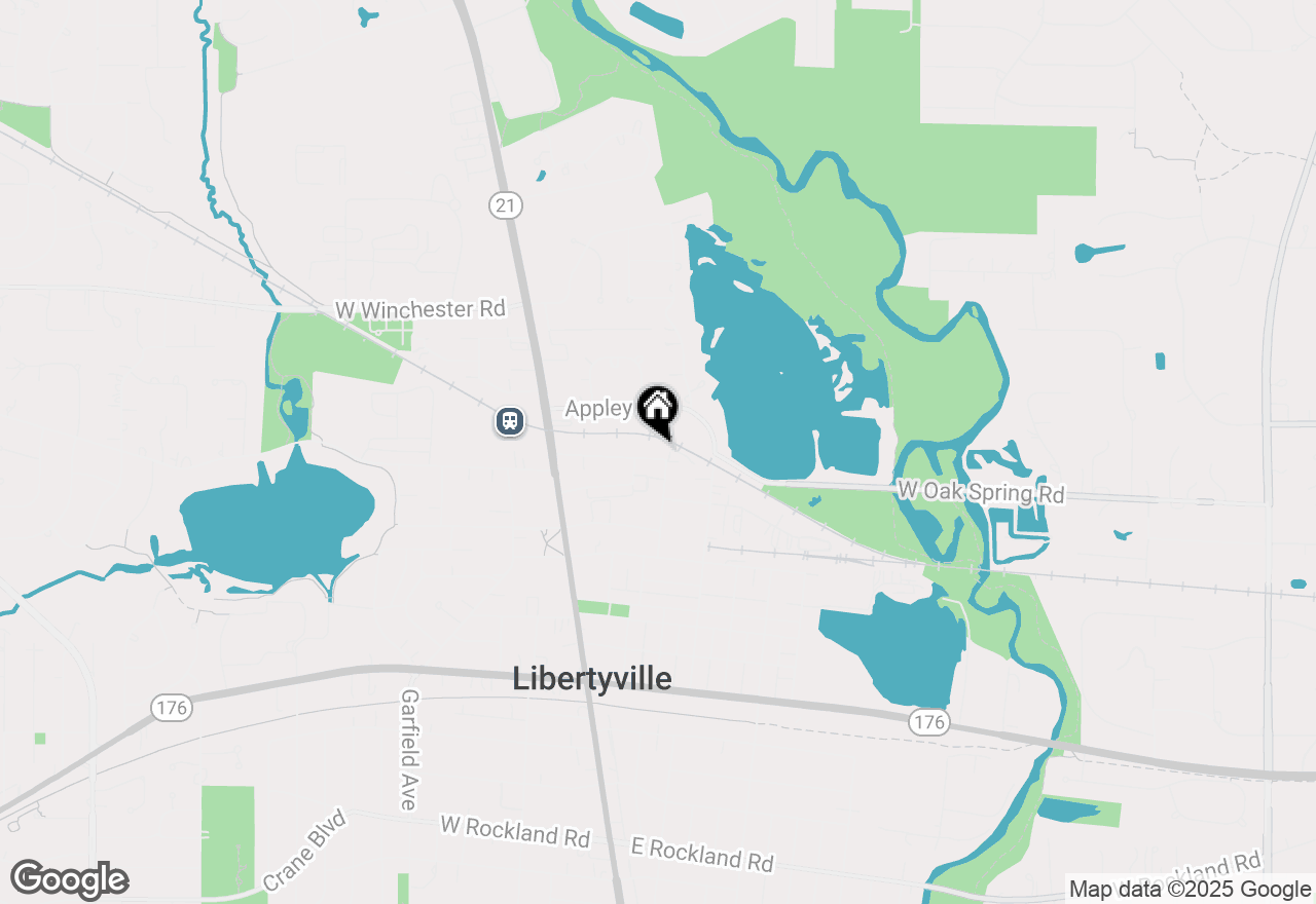 Map of 224 Newberry Avenue, Libertyville, IL 60048