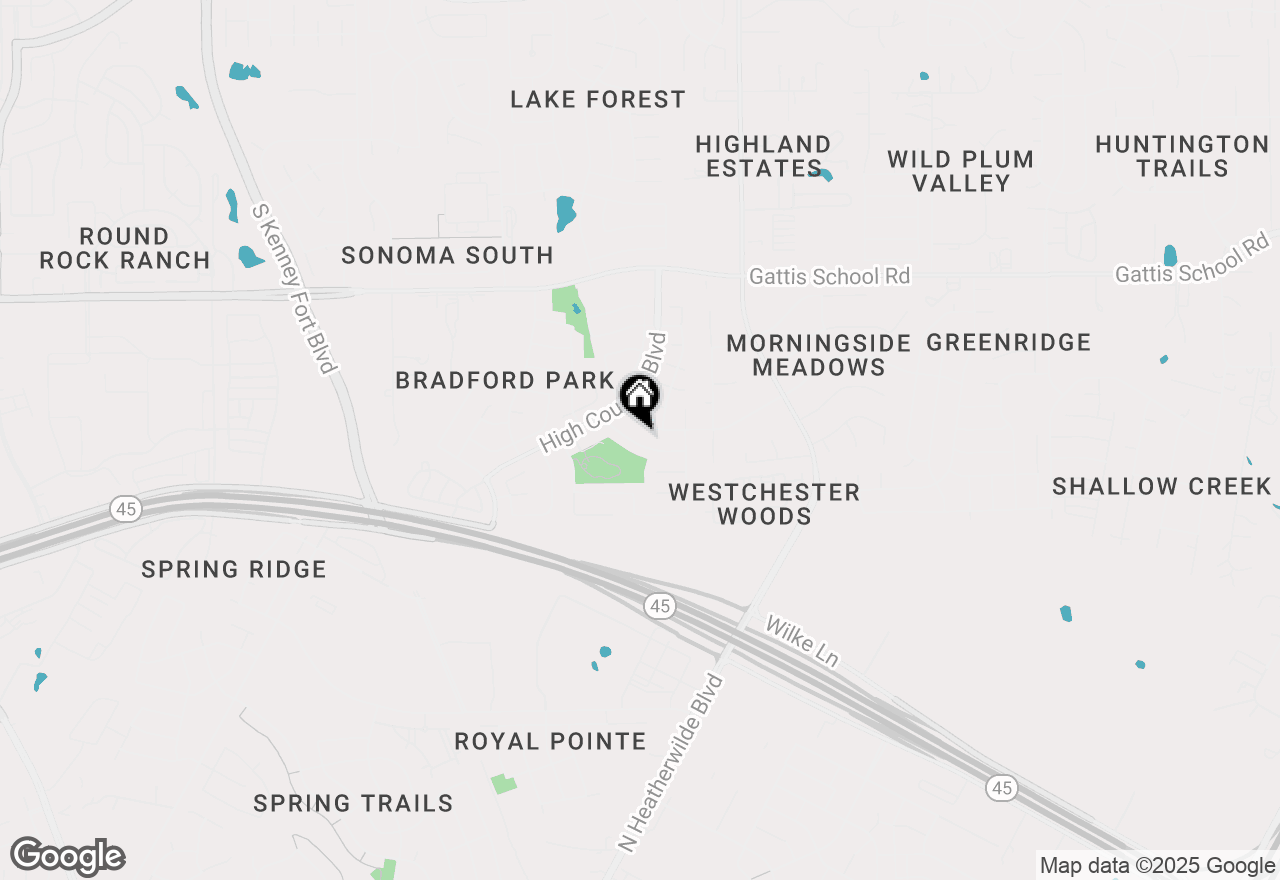 Map of 2720 High Point Dr, Round Rock, TX 78664