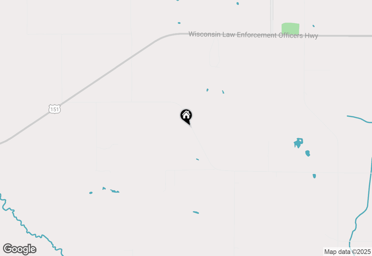 Map of Lt1 Carstens Lake Rd, Kiel, WI 53042