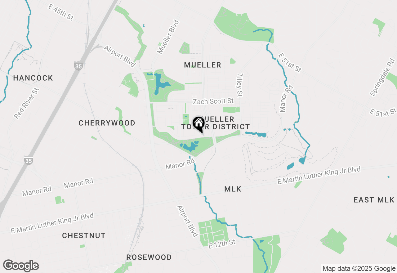 Map of 2720 Tom Miller St, Austin, TX 78723