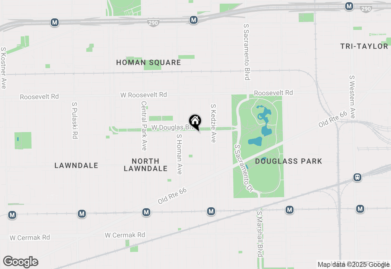 Map of 3301 W Douglas Boulevard, Chicago, IL 60623