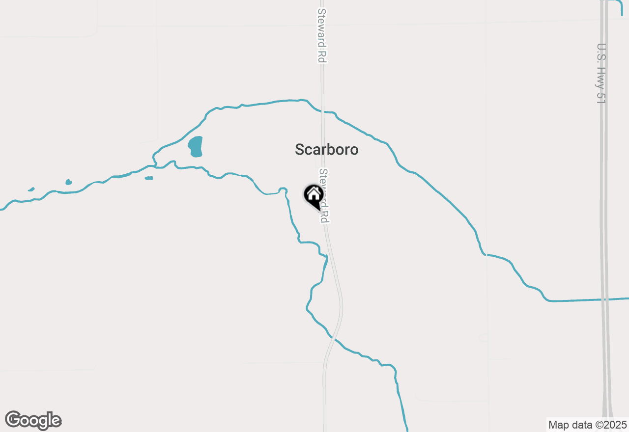 Map of 1311 Steward Road, Steward, IL 60553