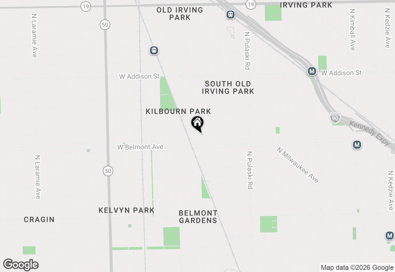 Map of 3235 N Kildare Avenue, Chicago, IL 60641