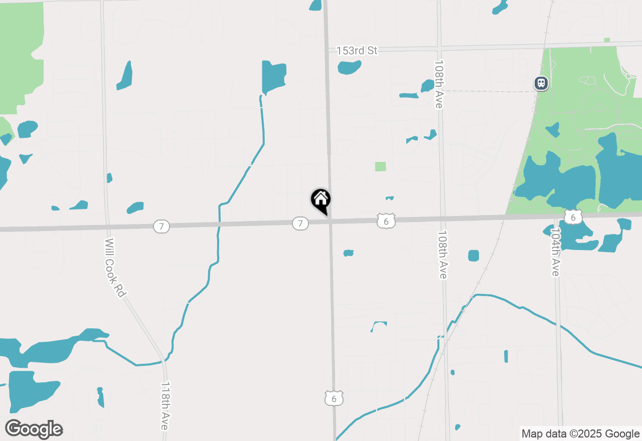 Map of 11220 W 159th Street, Orland Park, IL 60462