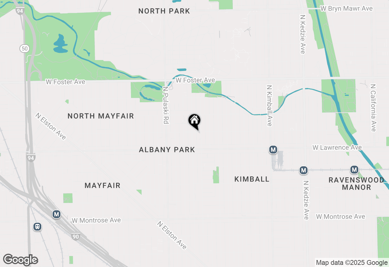 Map of 4857 N Avers Avenue #2, Chicago, IL 60625