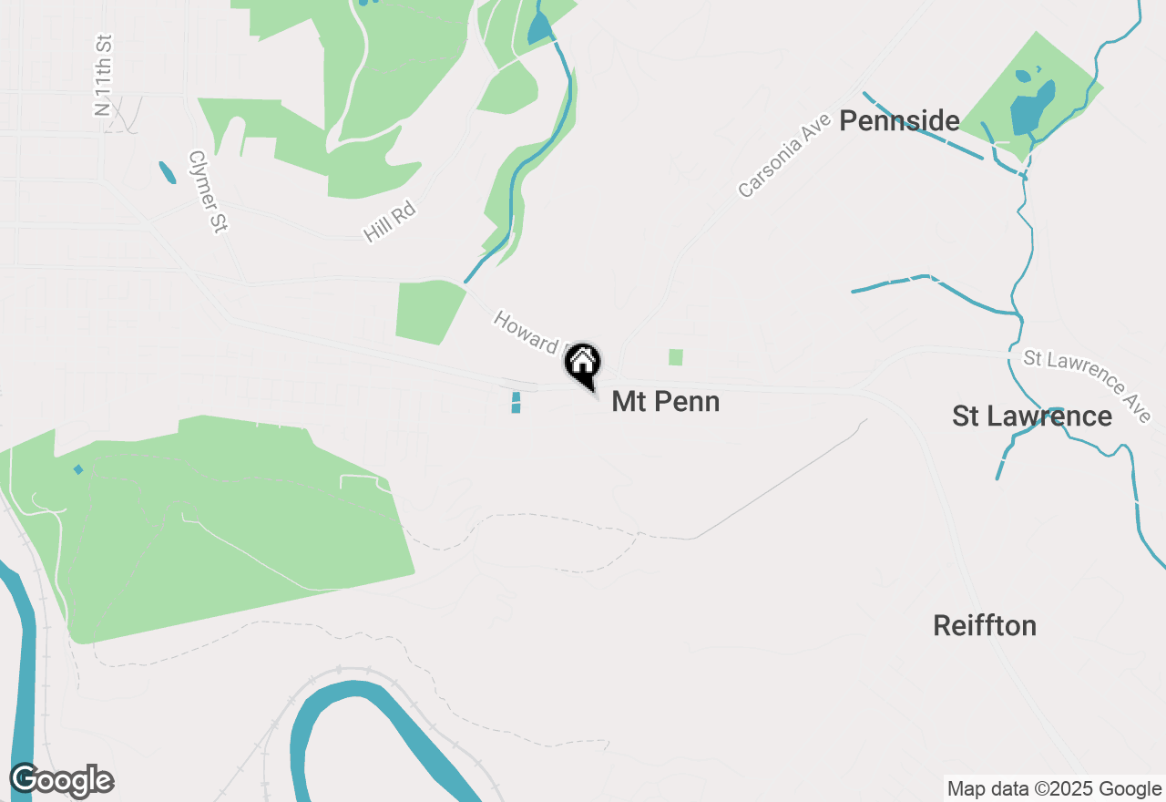 Map of 2211 Woodvale Avenue, Reading, PA 19606