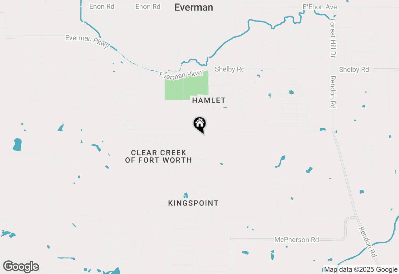 Map of 1605 Harvester Drive, Fort Worth, TX 76140