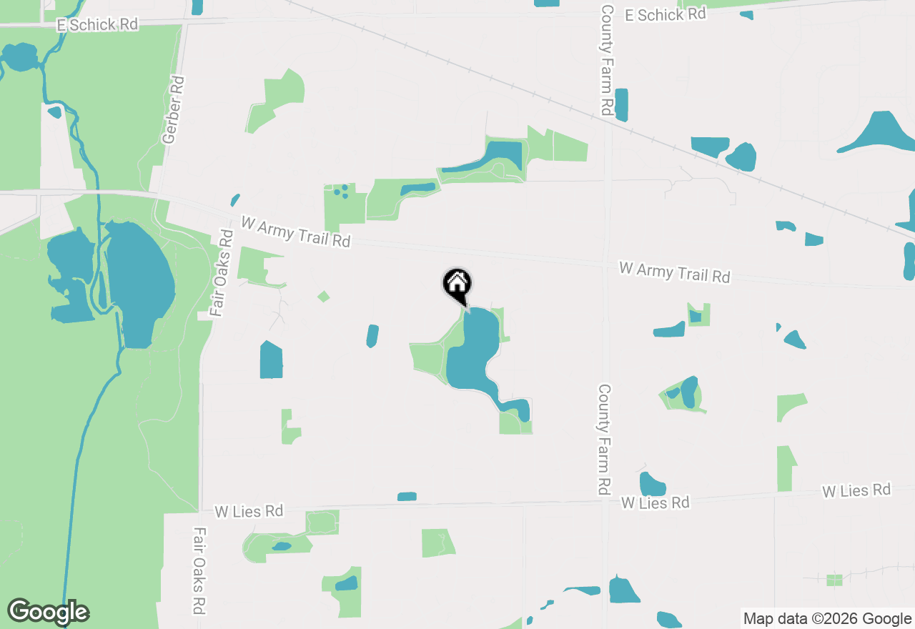 Map of 1307 Seabury Circle, Carol Stream, IL 60188