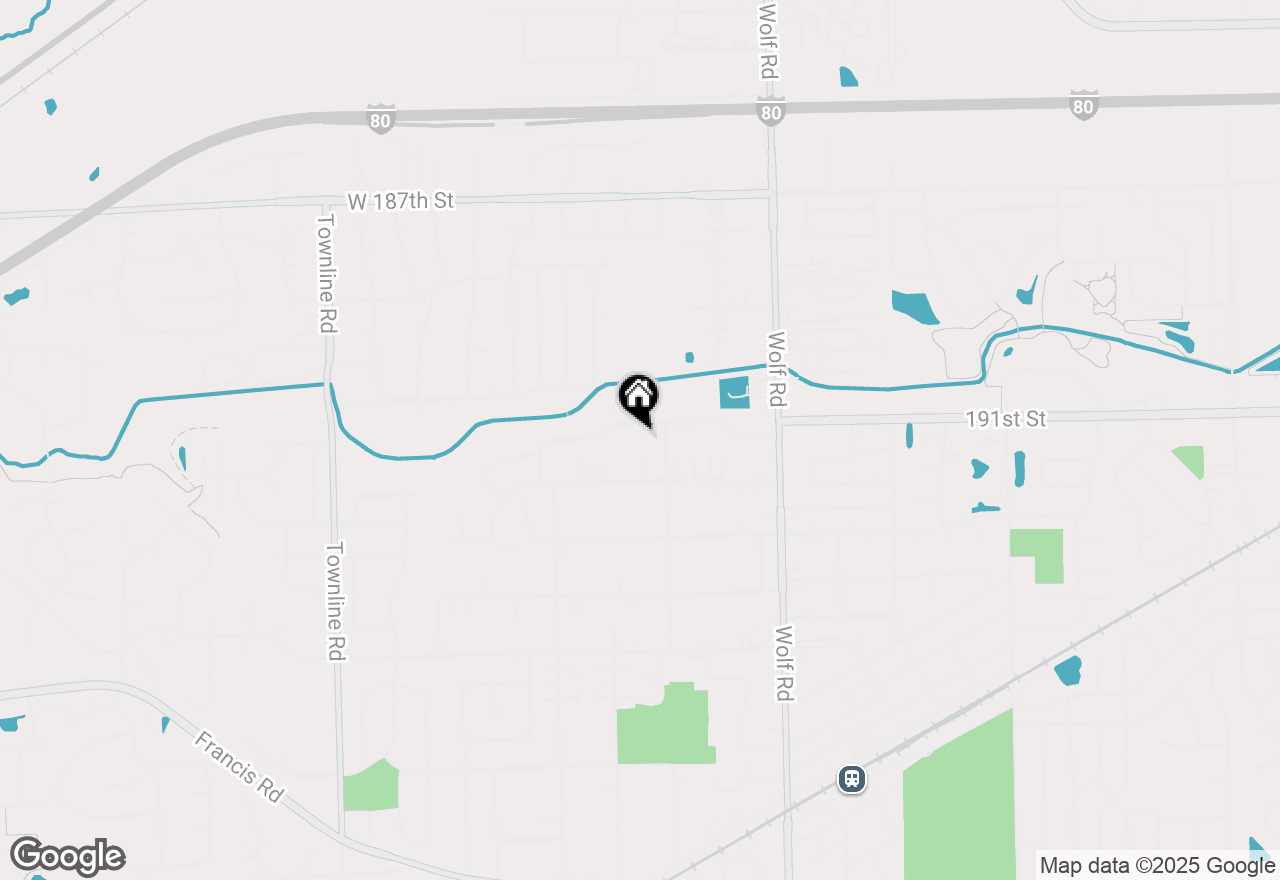 Map of 11405 191st Street, Mokena, IL 60448