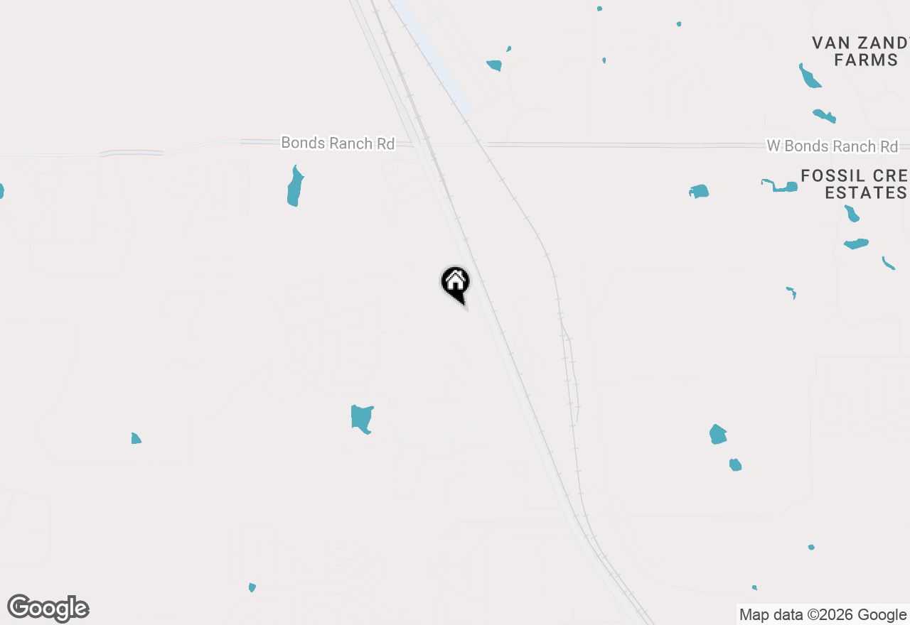 Map of 2404 Ponca Drive, Fort Worth, TX 76179