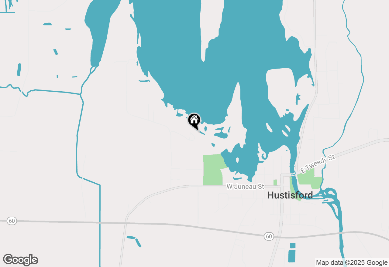 Map of 727 E Lakeview Rd #4, Hustisford, WI 53034