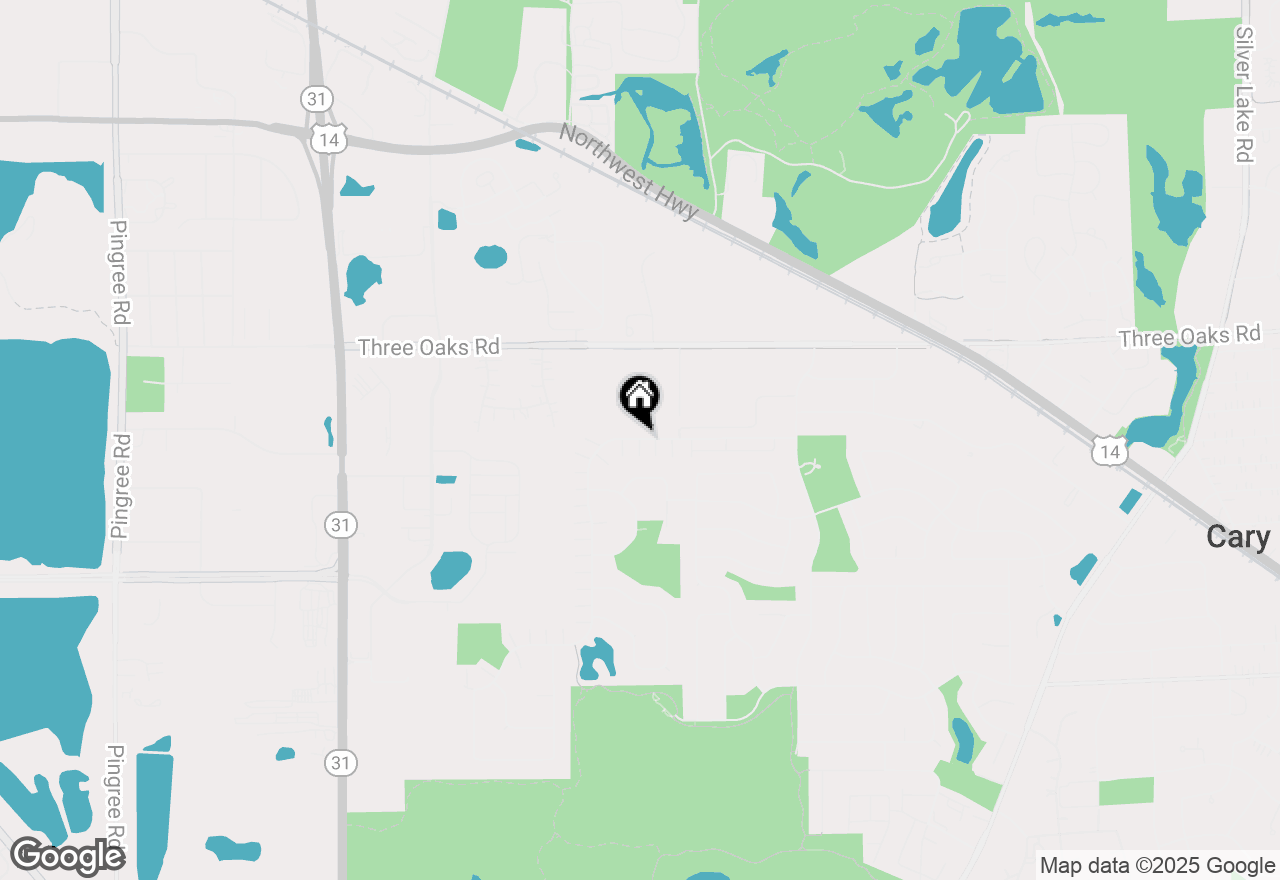 Map of 1387 New Haven Drive, Cary, IL 60013