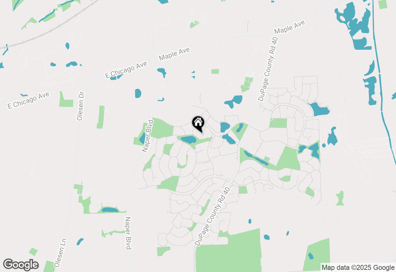 Map of 2647 Longview Drive, Lisle, IL 60532