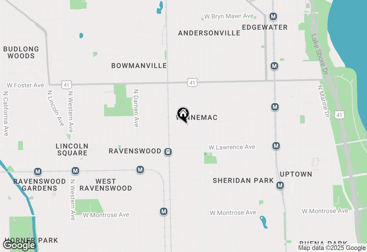 Map of 4885 N Hermitage Avenue, Chicago, IL 60640