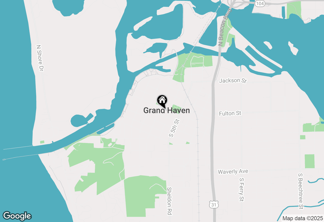 Map of 300 Washington Avenue #15, Grand Haven, MI 49417