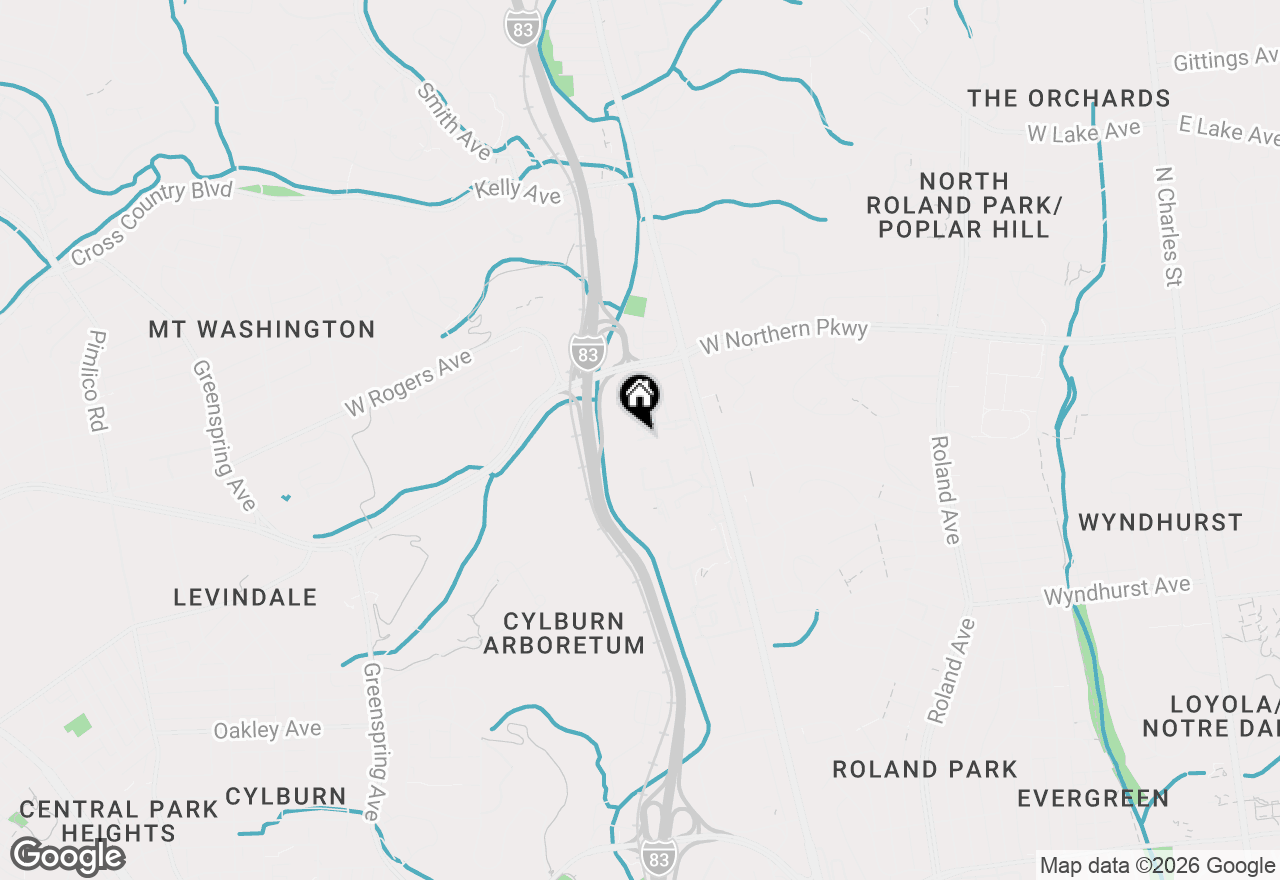 Map of 2 Roland Mews #R52, Baltimore, MD 21210