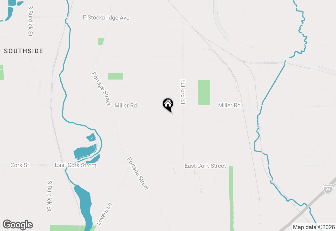 Map of 1528 Roseland Avenue, Kalamazoo, MI 49001