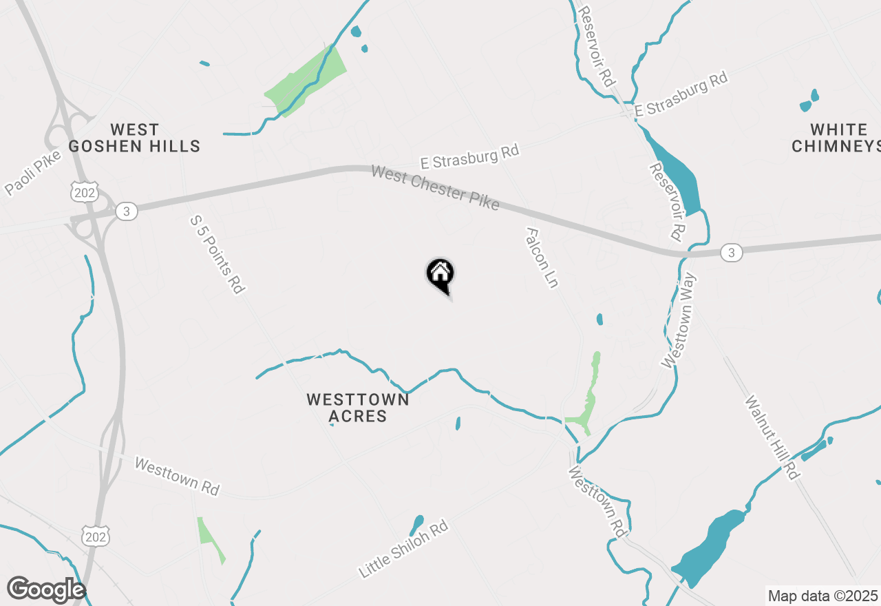 Map of 502 Glen Avenue, West Chester, PA 19382