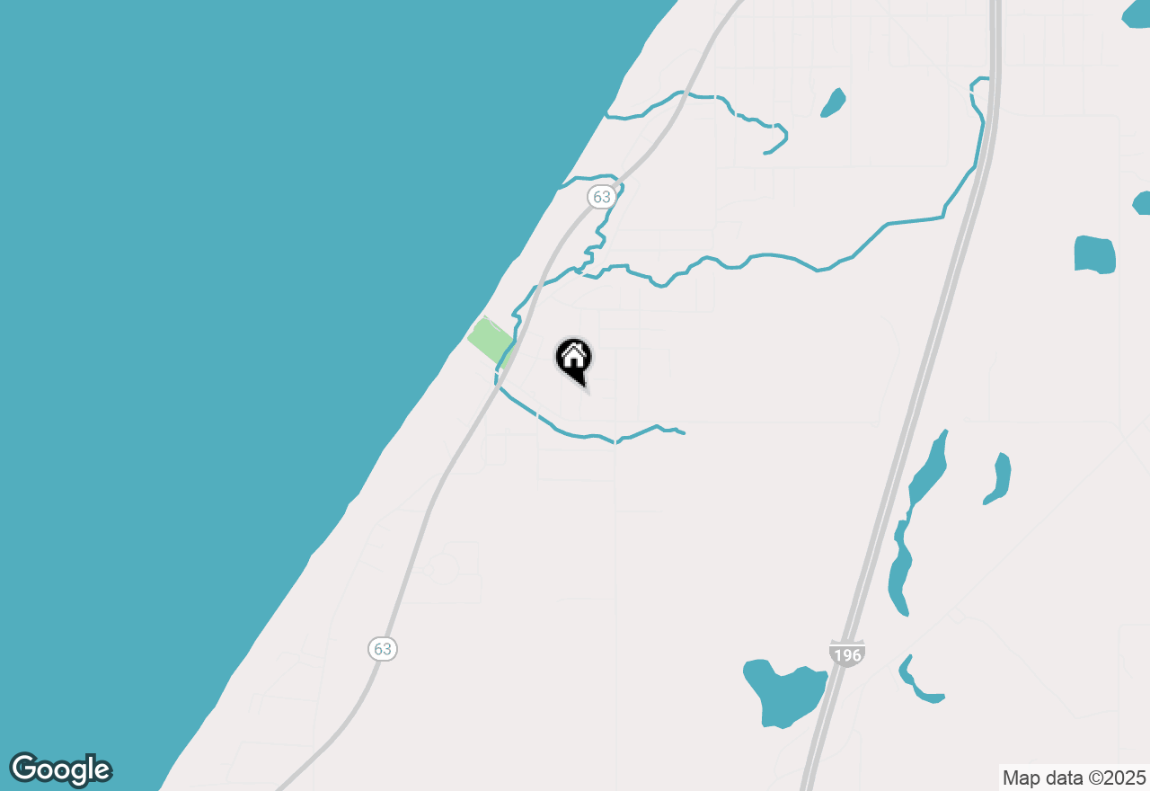 Map of 5330 Plum Street, Coloma, MI 49038