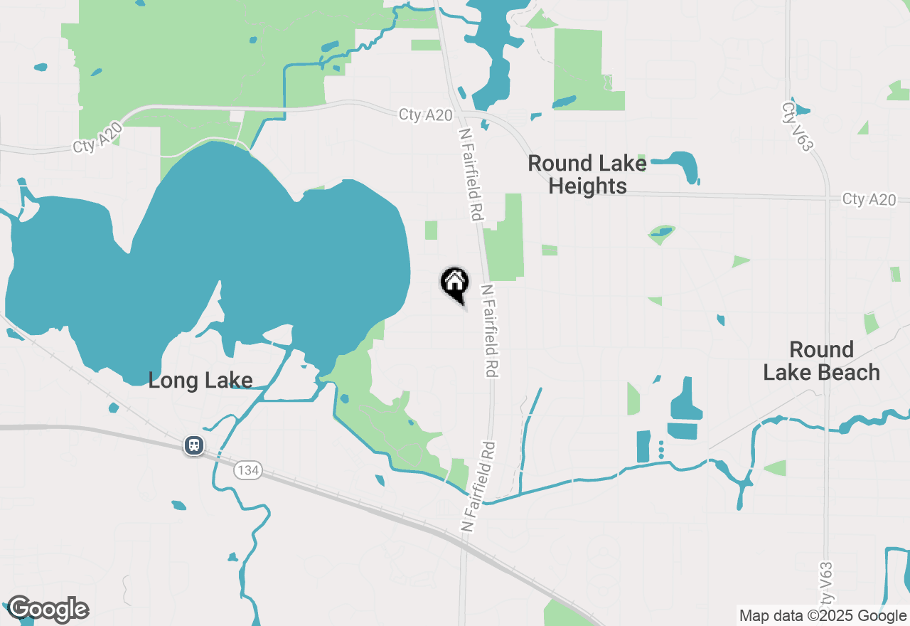 Map of 24530 W Luther Avenue, Round Lake, IL 60073