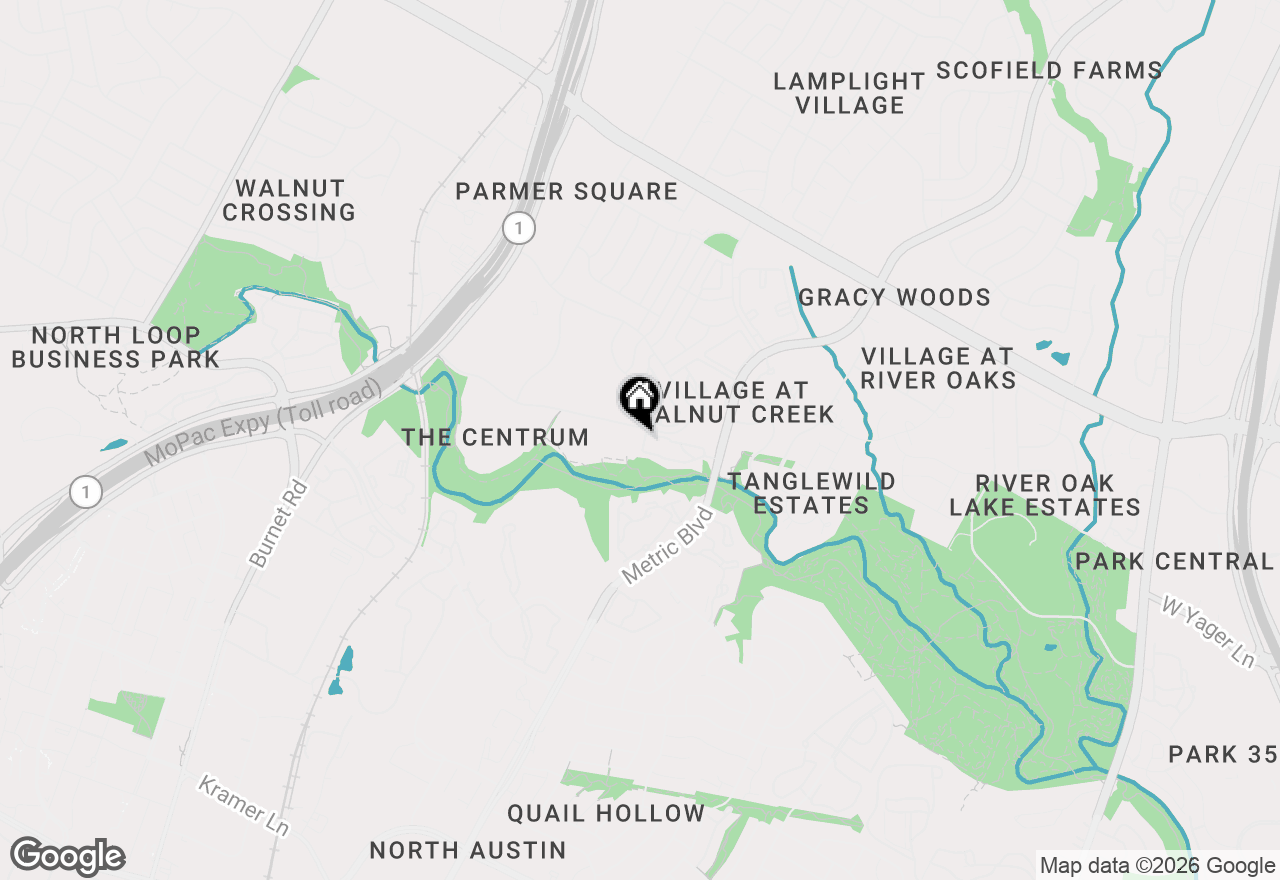 Map of 12166 Metric Blvd #2006, Austin, TX 78758