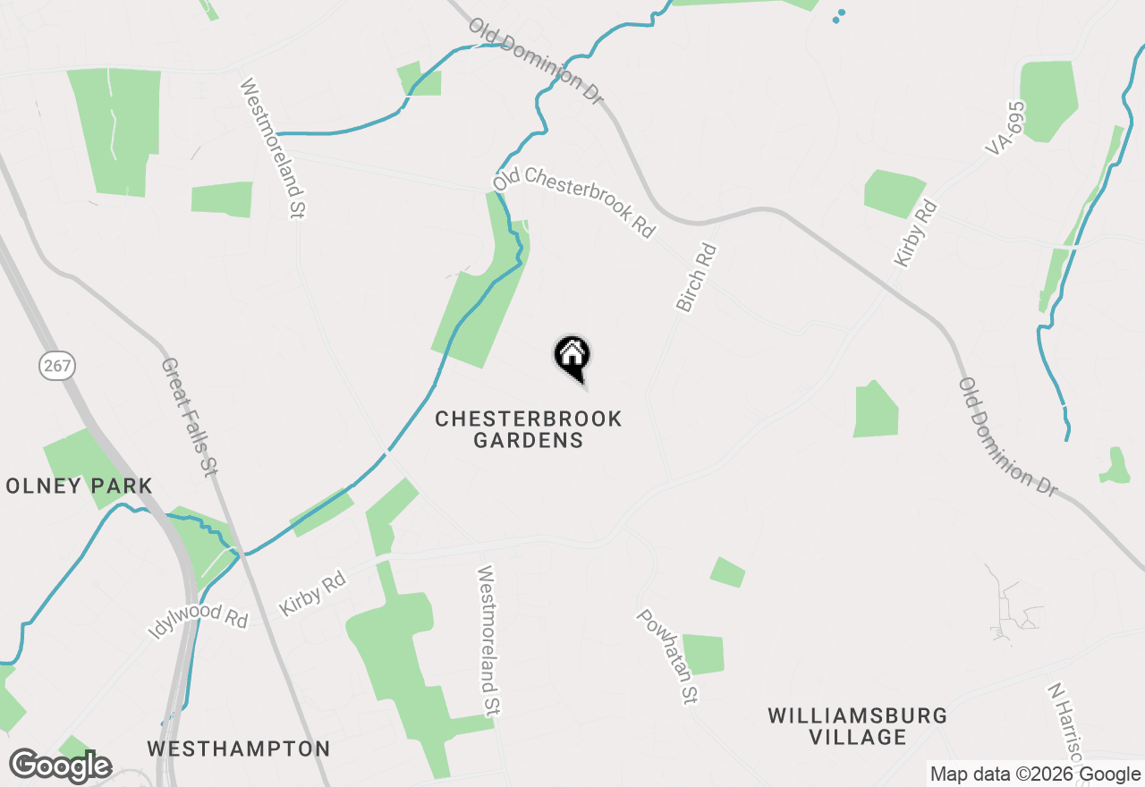 Map of 6525 Byrnes Drive, Mclean, VA 22101